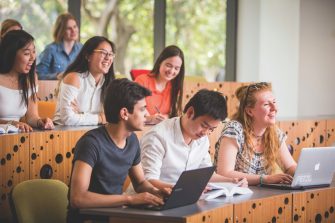 Portraits of students and academics for the UNSW LAW Undergraduate Guide at the Kensington Campus on October 26, 2016 in Sydney, Australia. (Photo by Anna Kucera)