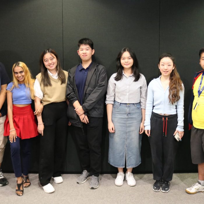 SRC members standing