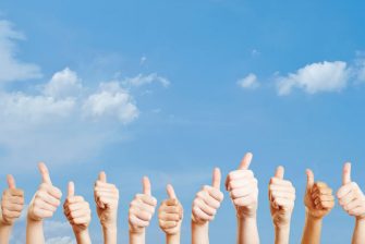 A lot of consenting arms and hands