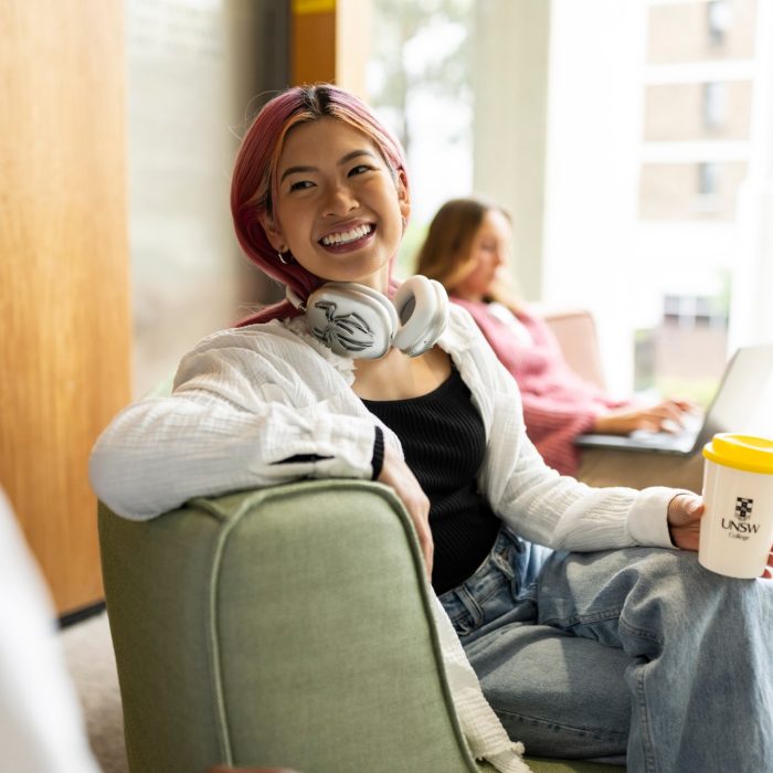 UNSW College smile student