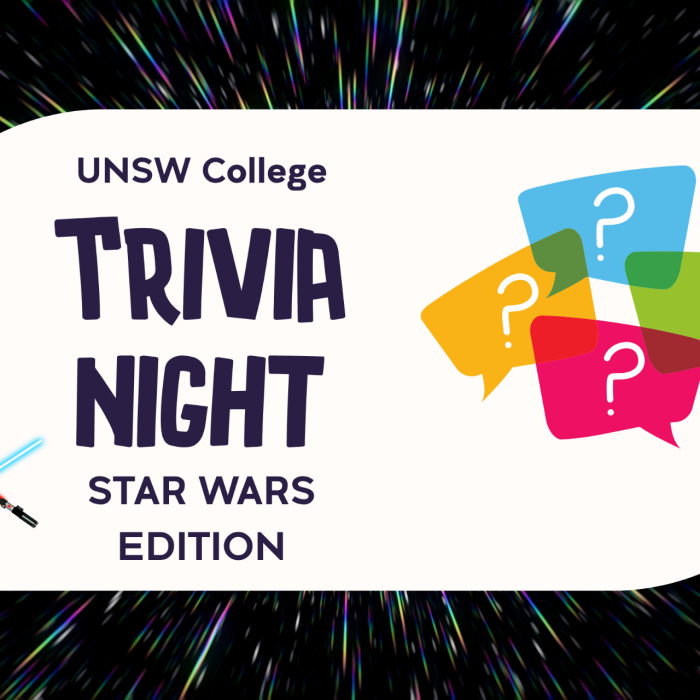 UNSW College Trivia Night - Star Wars edition