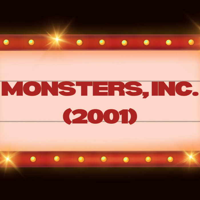 Movie Club - Monsters, Inc. (2001)