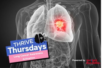THRIVE Thursdays Lung Cancer Awareness Activation