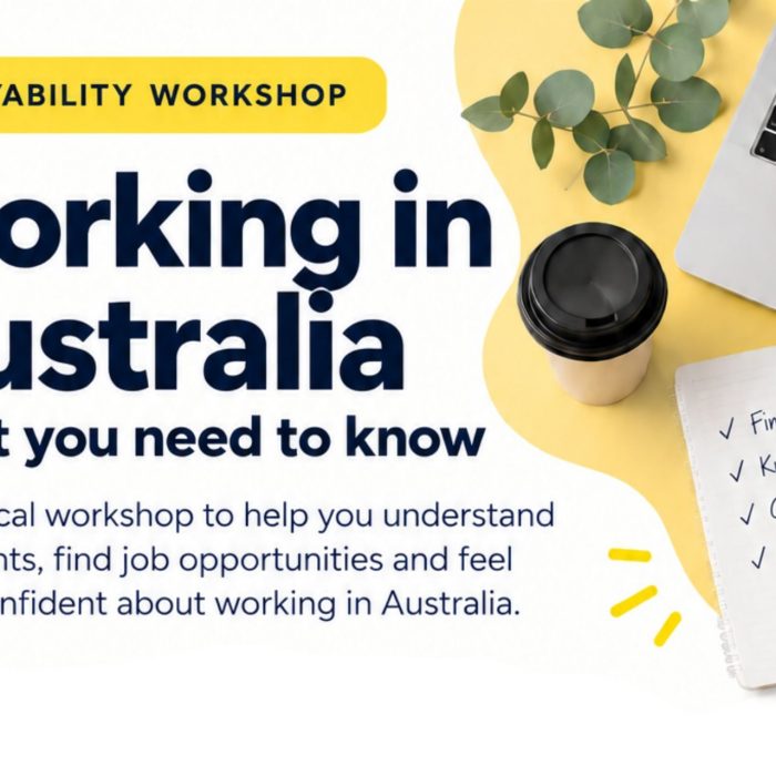 Working in Australia Workshop