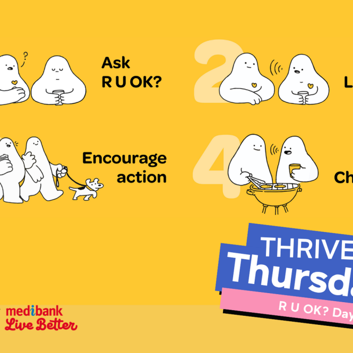 THRIVE Thursdays r u ok day