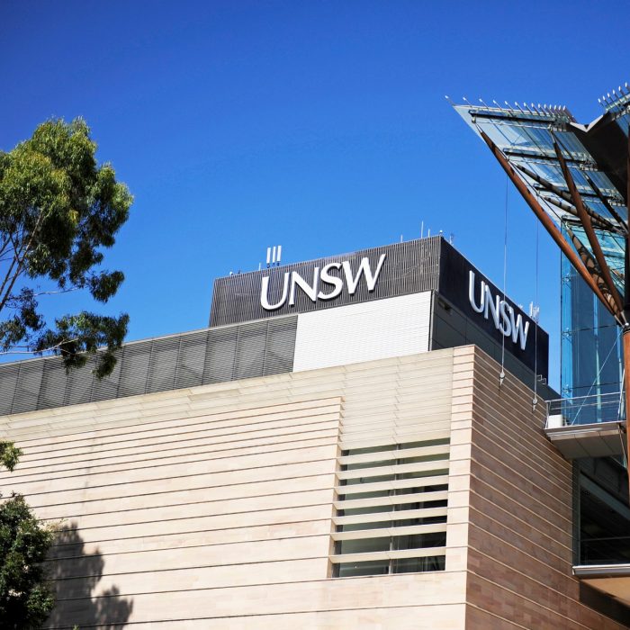 UNSW signage at Kensington campus