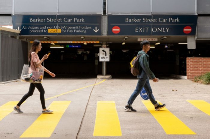 Barker Street Car Park at UNSW