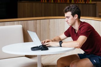 Students and visitors